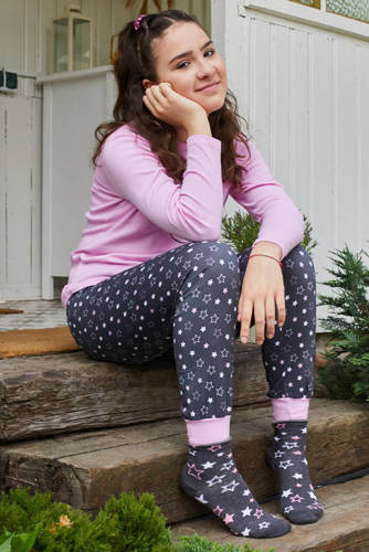 Піжама для дівчинки Antilia Italian Fashion -  рожевий/ принт