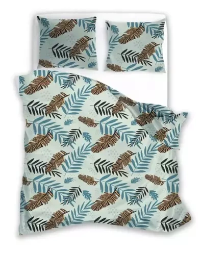 Комплект постільної білизни Harmony 11 liście geometria Faro, - м'ятний