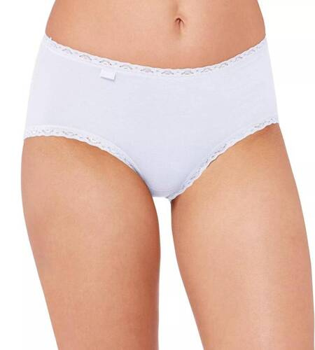 Трусики жіночі 24/7 Cotton Lace Midi Sloggi- білий