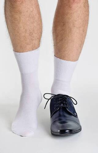 Махрові шкарпетки чоловічі Purista Frotte Regina, - білий