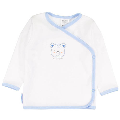 Кофтинка на запах для новонароджених Miś Martex, - блакитний