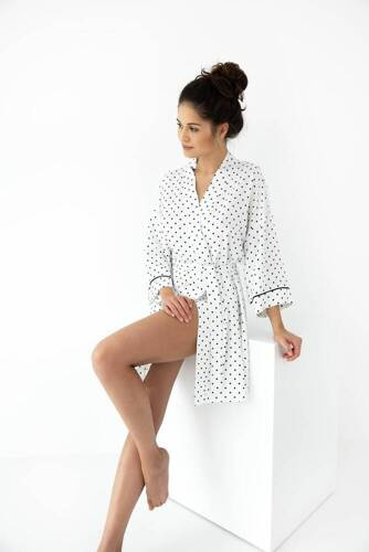 Халат жіночий Elif Sensis, - вершковий