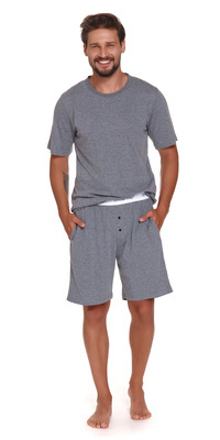 Чоловічий піжамний комплект 4332 Doctor Nap,- dark grey