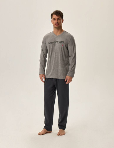 Чоловіча піжамa 41911 Japan Henderson, -сірий