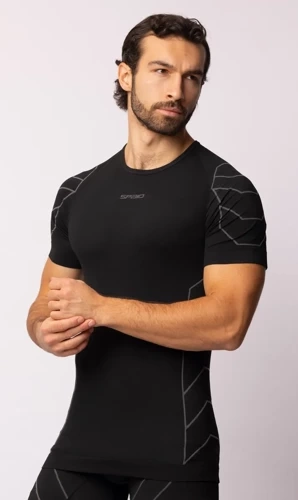 Футболка термоактивна чоловіча Rapid Spaio, - black-grey