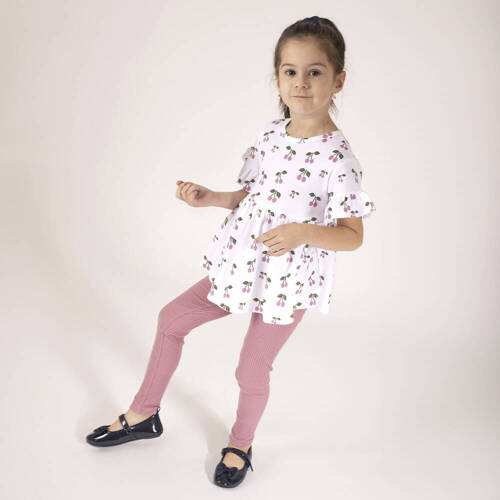 Легінси для дівчинки 204201 "Emily" Nicol - лілевий