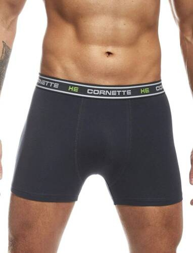 Труси боксерки чоловічі 503 High Emotion Energy Cornette, - графітний