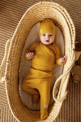 Дитяче боді з довгим рукавом "Natural Harmony" Makoma honey