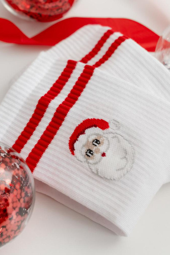 Чоловічі шкарпетки святкові Art.136 Steven 146 білий