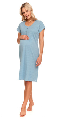 4444 Hічна сорочка для вигодовування Doctor Nap - блакитний