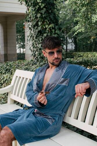 Халат чоловічий 772 Bonjour forex - джинс