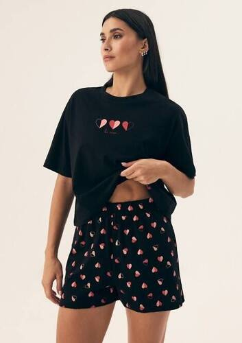 Піжама жіноча 42649 Necesito Henderson, - чорний