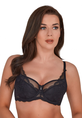 Бюстгальтер, напівм'яка чашка BS 931 Veronika 2  Gaia, - чорний