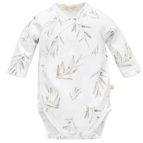 Дитяче боді на запах з органічної бавовни Olives Body Yosoy