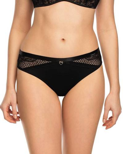 Трусики- бразиліана жіночі Clarisa Nipplex, - чорний