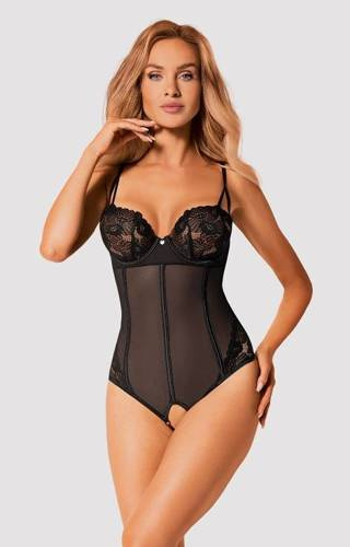 Боді жіноче Serena Love Obsessive - чорний