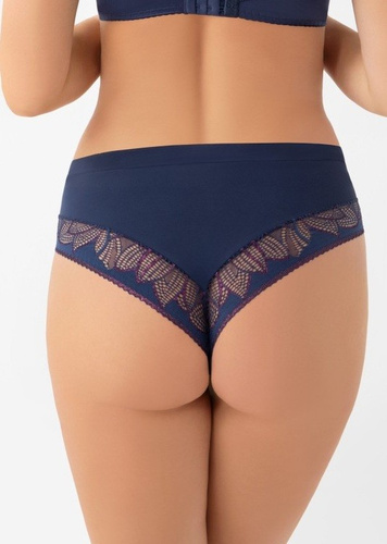 K 972 Astrid Трусики бразиліана жіночі Gorsenia  – темно-синій