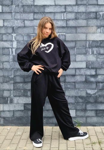 Дитяча бавовняна кофта Bambarillo Gaja чорний