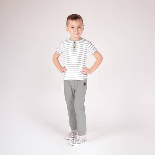 Дитячі штани 214281 Muki Nicol, - сірий