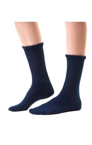 Жіночі шкарпетки ART.066 Comet 3D, - 005 темно-синій