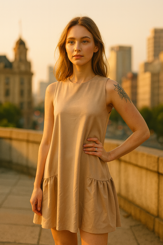 Сукня Numinou, - бежевий