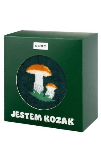 Шкарпетки чоловічі "Jestem Kozak" в коробці Soxo