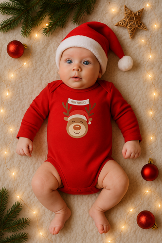 BD10927 Dino Body z długim rękawem Mamatti