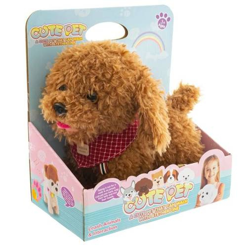 Інтерактивна іграшка собачка на повідку EBZ933-43E Eurobaby