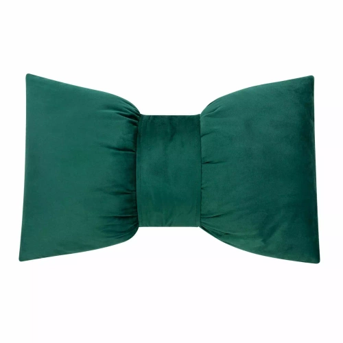 Різдвяна подушка Бант 30x50 – велюрова Spod Igły i Nitki, святковий декор