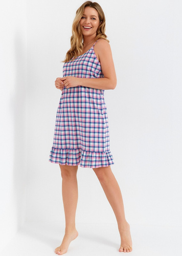 Жіноча нічна сорочка  3424 Layla  Taro - рожевий