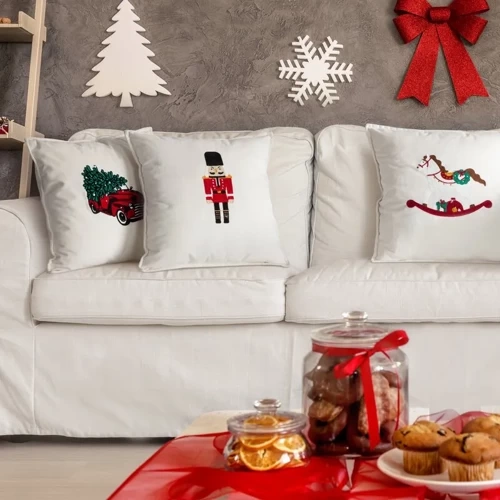 Декоративна наволочка Chp 71 auto Eurofirany - білий  -