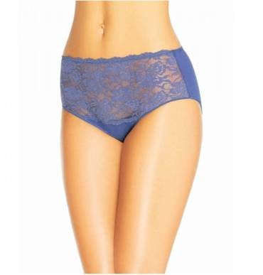 Трусики з мереживом 144 Violetta Teyli - темно-синій