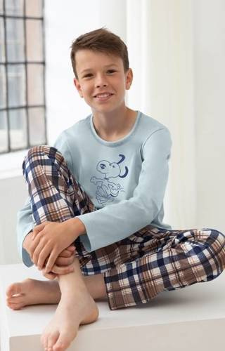 Піжама для хлопчика Parker 3084, 3085, 3089 Taro, - блакитний