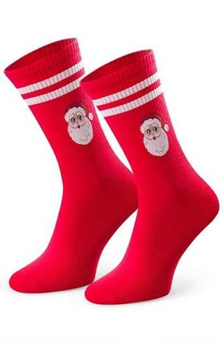 Чоловічі шкарпетки святкові Art.136 Steven - 145 червоний