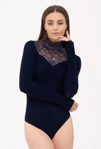 Жіноче боді  5038S Eliana  Gatta -темно-синій