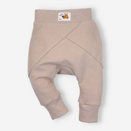 Повзунки дитячі з органічної бавовни ABN-4580/KAW Nini, - бежевий
