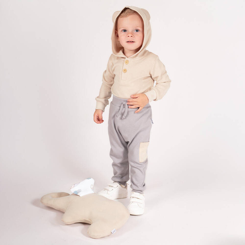 Дитяче боді з довгим рукавом 210099 Teddy  Nicol