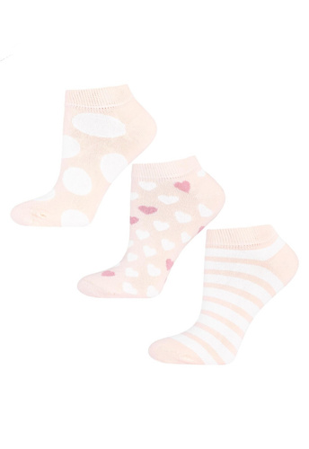 Жіночі стопки Moraj CSD240-100 – бавовняні, зручні, візерунок випадковий