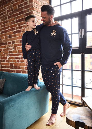 Cornette DR 939/300 BIG BOSS – чоловіча піжама, темно-синя