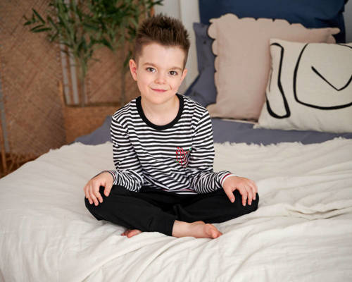 Піжама дитяча "Stripes"  5236 Unisex Doctor Nap - black n