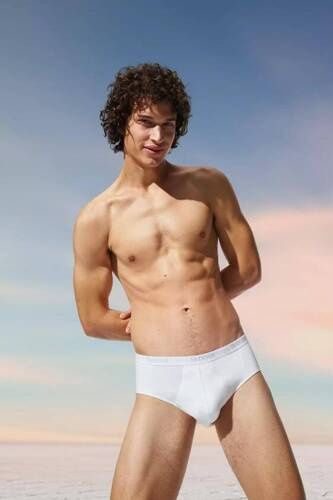 Труси сліпи чоловічі Men Basic Midi Sloggi- white