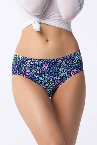 Жіночі трусики  Illusion Simple Classic Julimex- блакитний