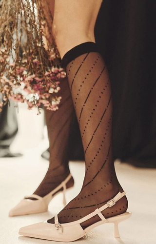 Підколінки 20 den 574 Mira Gabriella, - чорний