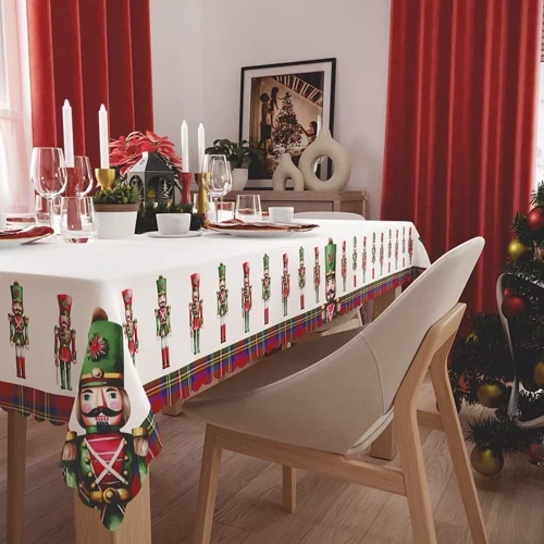 Скатертина Лускунчик PBN279 Dziadki do orzechów Markizeta