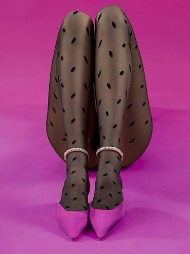 G 5976 Be Merry Rajstopy Fiore 40den -black