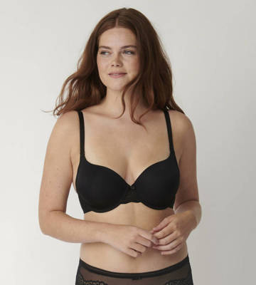 Бюстгальтер ущільнений Lovely Micro WHPM Triumph, -чорний