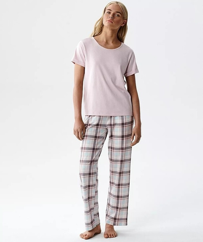 Жіноча піжама Atlantic NLP-513 модал бавовна короткий рукав штани