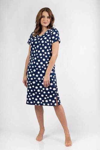 Нічна сорочка жіноча 157 Regina, - темно-синій