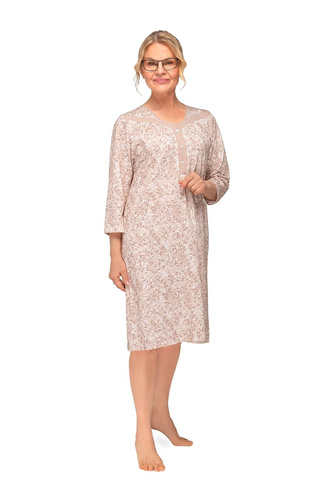 Бавовняна нічна сорочка Lidia II 270 Martel листя V