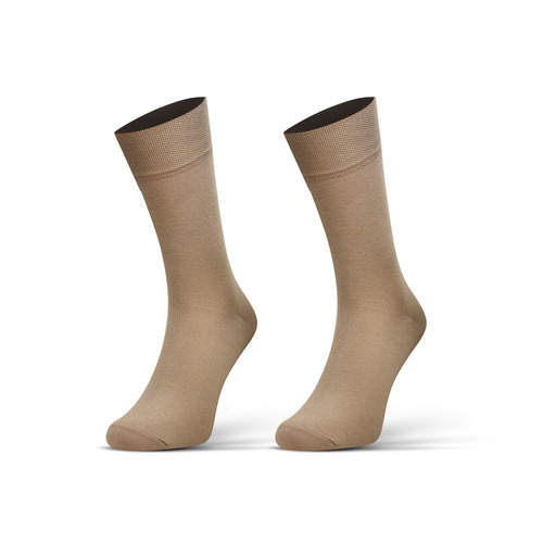 Чоловічі костюмні шкарпетки Classiс Sesto Senso, - бежевий